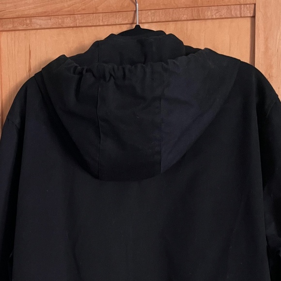 Men’s Five Four Versatile Urban Style Hooded Black Jacket Size XXL - Picture 8 of 10